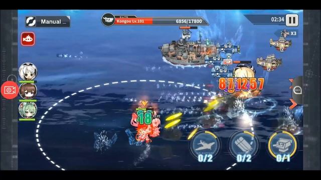 Azur Lane EN Submarine SOS Rescue Mission World 10-5 Full Auto смотреть онлайн