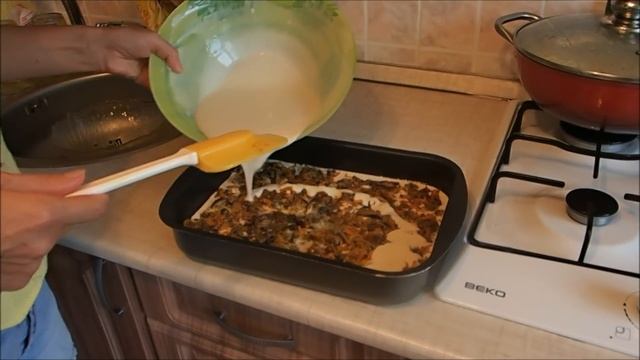 Пирог с начинкой. Пирог проще простого. смотреть онлайн