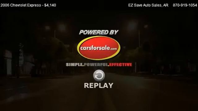 2006 Chevrolet Express 1500 Cargo - for sale in Jonesboro, AR 72401 смотреть онлайн