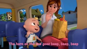 Wheels On The Bus | CoComelon Nursery Rhymes & Kids Songs