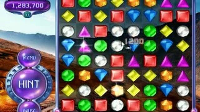Bejeweled 2 Deluxe Action-mode 7,696,450 (Part 2/6) смотреть онлайн