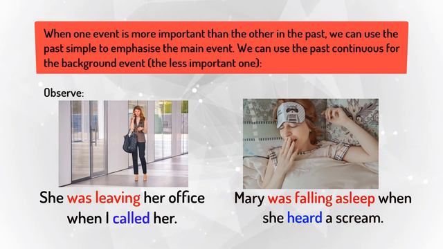 Past Simple Vs Past Progressive