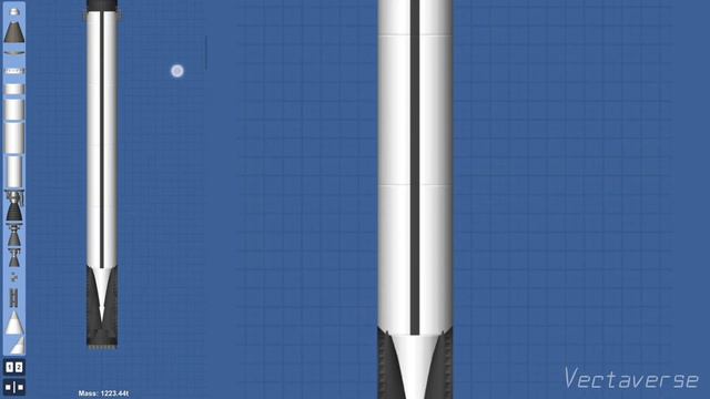 How To Build SpaceX Falcon Heavy Rocket In Spaceflight Simulator Update смотреть онлайн