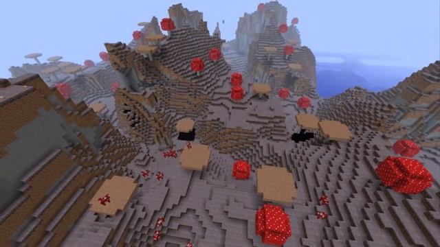 Minecraft сид - Большой грибной биом! смотреть онлайн