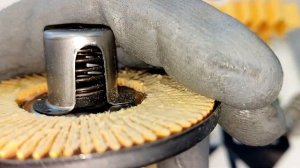 Распил масляного фильтра MECAFILTER ELH4081 (фильтр на ВАЗ)