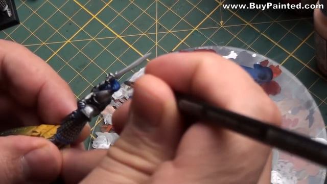How to paint High Elf Swordmasters from Island of Blood? Warhammer Fantasy Battle painting tutorial смотреть онлайн