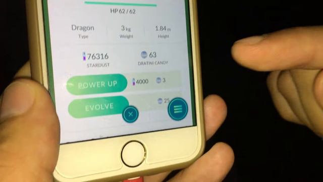 Эволюция 687 КП Дратини Покемон ГО. Evolve 687 CP Dratini Pokemon GO. смотреть онлайн