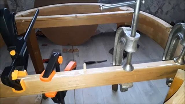 ремонт круглого раздвижного стола смотреть онлайн