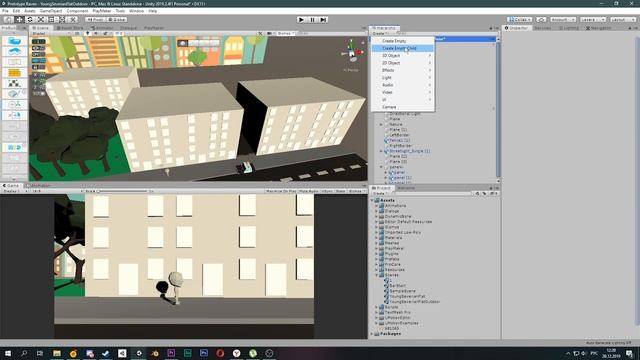 ИНТЕРФЕЙС UNITY ЗА 5 МИНУТ смотреть онлайн