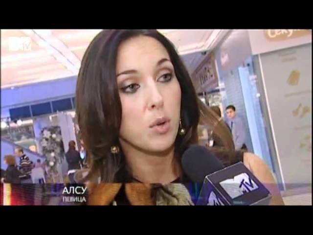 Алсу. NewsБлок MTV (Новенский пассаж ,18.12.2011)