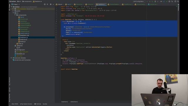 [React + Redux 2020]: Удаляем колонки смотреть онлайн
