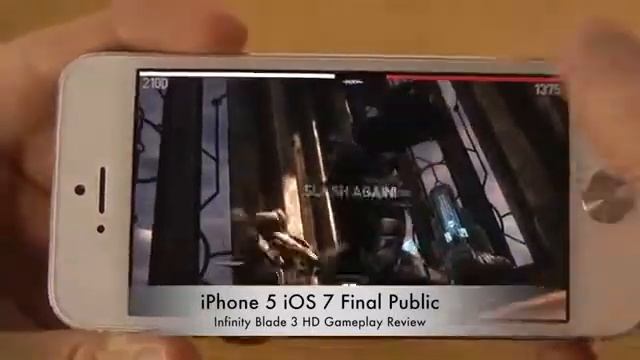 Infinity Blade 3 iPhone 5 iOS 7 Final Public HD Gameplay Review146 смотреть онлайн