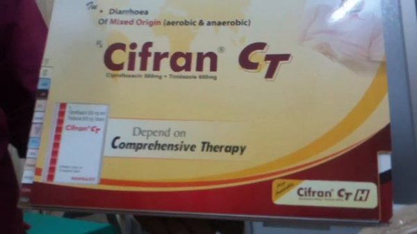 Cifran CT ciprofloxacine tinidazole.3gp