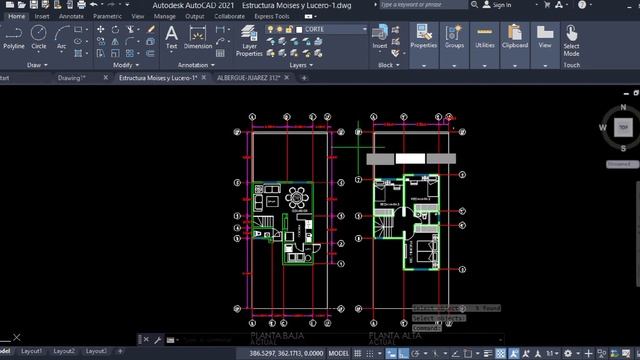 Acotado en 1 segundo en AutoCAD con aplicativo autolisp смотреть онлайн