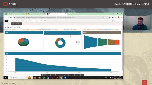 Crie gráficos e dashboards de alto impacto visual com Oracle APEX! смотреть онлайн