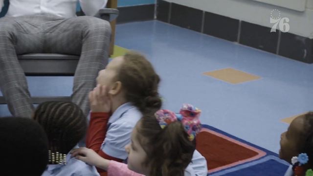 Tobias Harris Gives Back to Mary Mcleod Bethune Elementary | Philadelphia 76ers смотреть онлайн