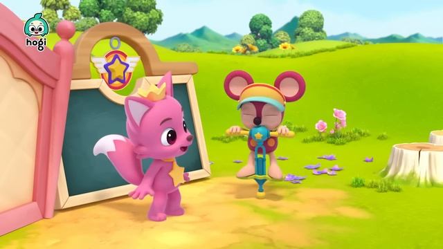Hickory Dickory Dock | Sing Along With Hogi | The Mouse Went Up The Clock! | Pinkfong & Hogi