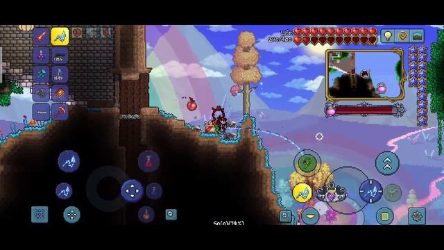 Lawan Queen Slime? - Gameplay Terraria Mobile Indonesia 17# смотреть онлайн