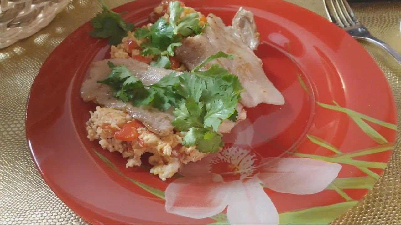 Приготовим вместе: Piperade - баскский завтрак || Прямой эфир от 03 сентября 2017. смотреть онлайн