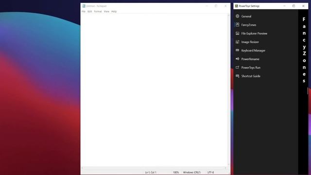 FancyZones | Windows PowerToys |Windows Extensions смотреть онлайн