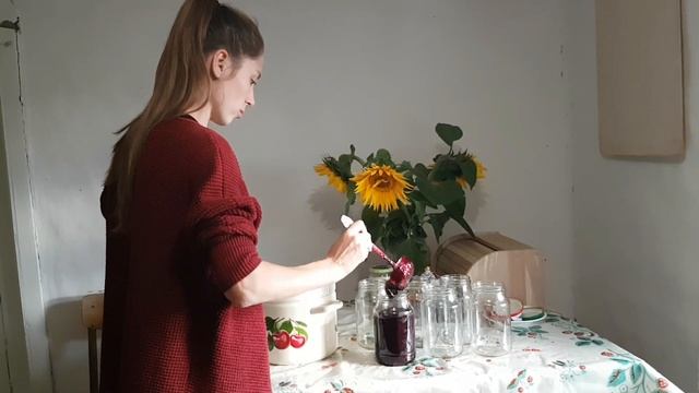 СЕРЕДИНА ЛЕТА В ДЕРЕВНЕ. Разгар приготовления варенья из черной смородины. смотреть онлайн