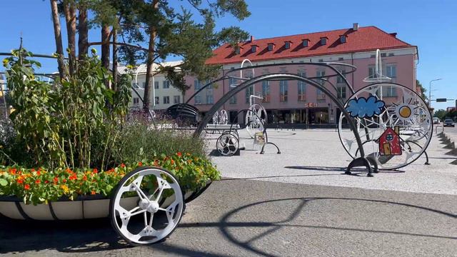 Эстония город Выру. Võru Linn