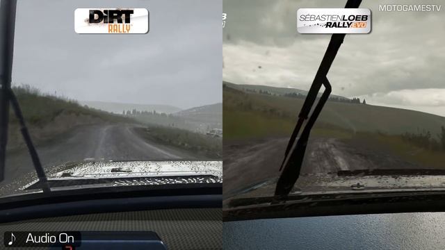 DiRT Rally vs Sebastien Loeb Rally Evo - Lancia Delta S4 at Sweet Lamb Comparison смотреть онлайн