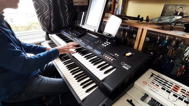 "Let The Children Have A World " Played By Andrew Varley On Yamaha Genos TRX System. смотреть онлайн