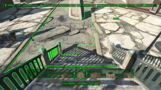 Fallout 4 - Rebuilding the Commonwealth - EP49 - Green Spaces & Walkways смотреть онлайн
