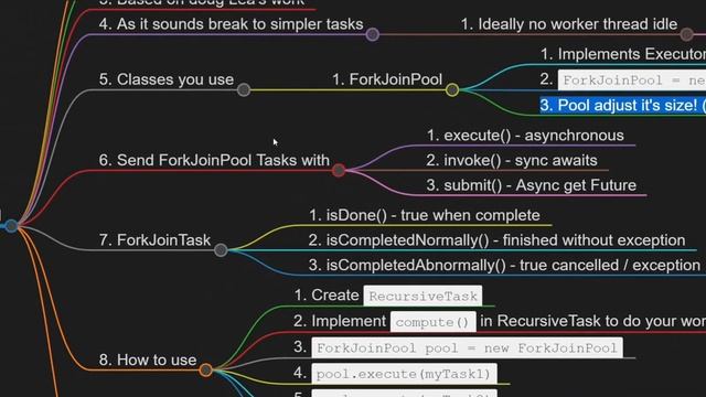 Java ForkJoinPool смотреть онлайн