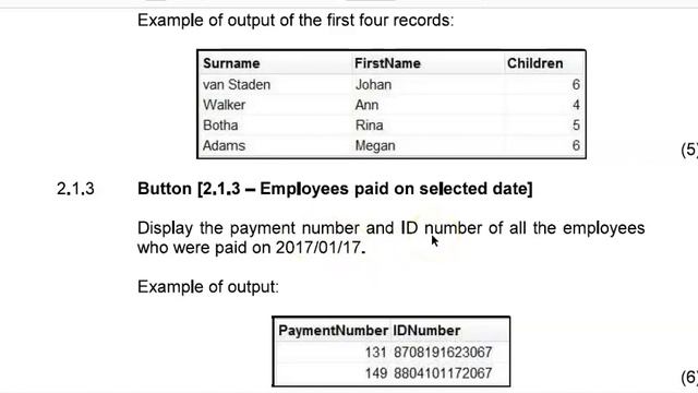Final 2018 Question 2.1 - SQL смотреть онлайн