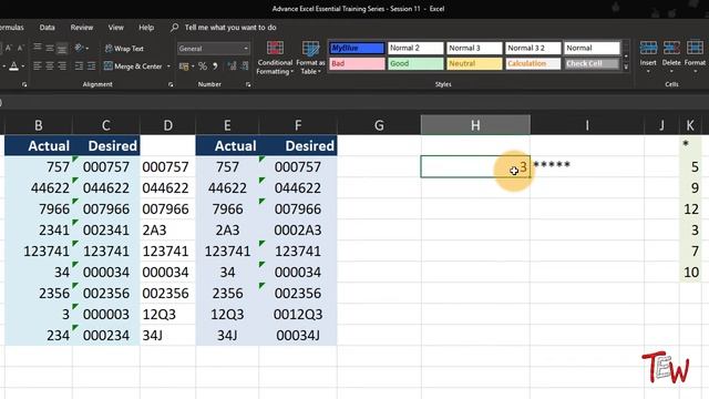 Advanced Excel 2019 Functions : TEXT, REPT and LEN Functions - Excel Tips and Tricks 2021 смотреть онлайн