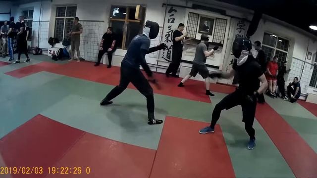 Открытый ковер (Free Sparring Day) в школе Поток 02 2019