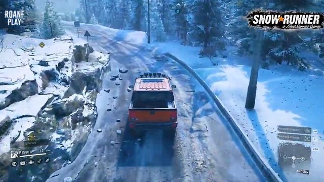 ТЕСТ ДРАЙВ ХАММЕРА | ПРЕТ КАК РАКЕТА | HUMMER H3 - SnowRunner 2020 Roanfplay смотреть онлайн