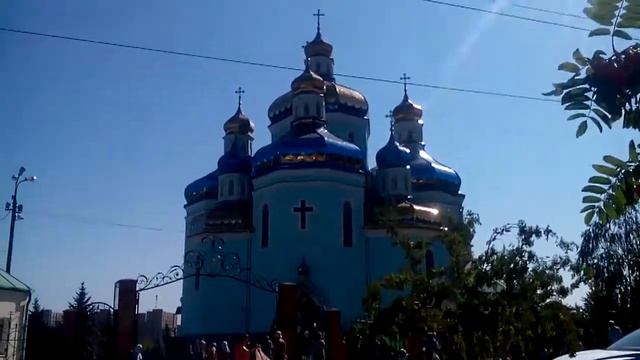 Кривой Рог Спасо- Преобреображенский собор города. смотреть онлайн