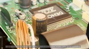 DENON DCD 2000AE Super Audio CD Player WHAT'S INSIDE Japanese HiFi SACD Player ELNA AMTRANS NICHICO