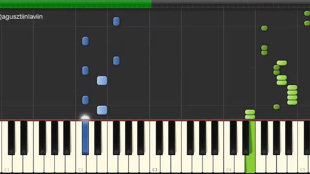 hatsune Miku - Levan Polka PIANO TUTORIAL MIDI смотреть онлайн