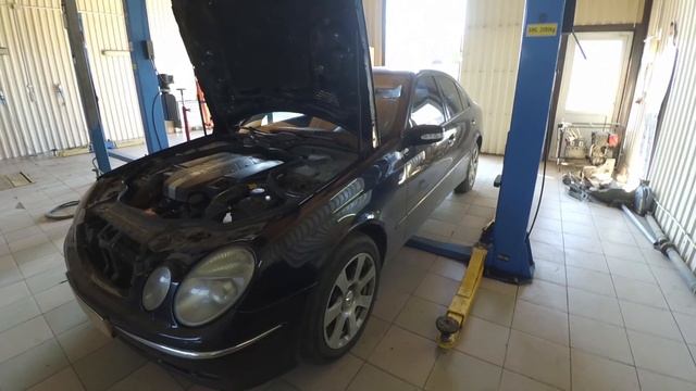 Выравнивание и усиление цапф Mercedes-Benz E 320 4MATIC смотреть онлайн