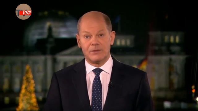 Neujahrsansprache Des Bundeskanzlers Olaf Scholz (YTK)