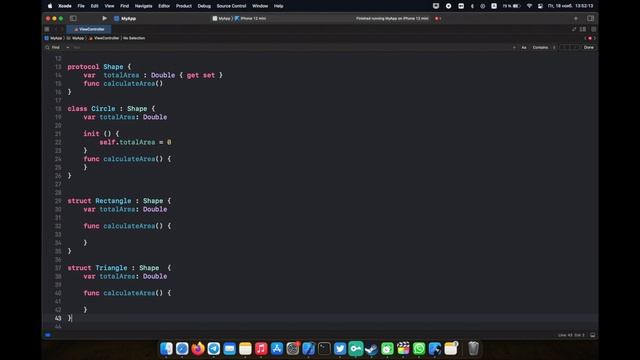 Протоколы & Расширения Swift смотреть онлайн