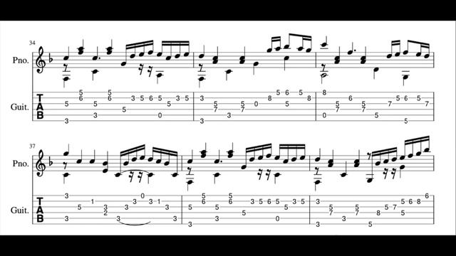 Capricho Árabe: Sheet Music for Piano and Guitar | Tárrega's Classic Masterpiece смотреть онлайн