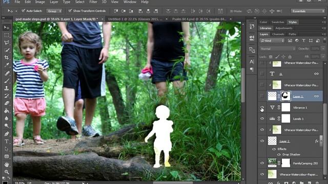 Using Silhouette Shapes in Digital Scrapbooking смотреть онлайн