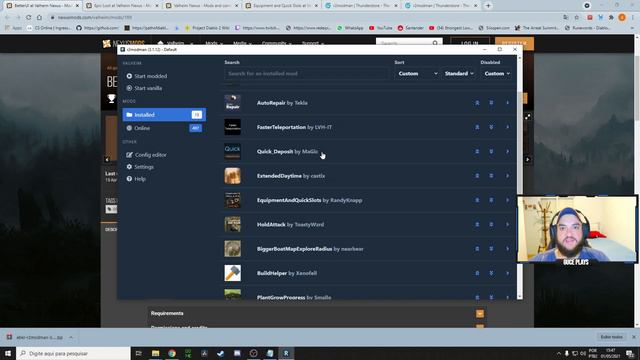 Como instalar MODS facilmente no Valheim - Tutorial Valheim смотреть онлайн