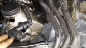 Porsche Cayenne turbo 4.5, V8 | обзор: ремонт системы охлаждения