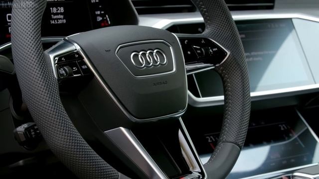 2020 Audi S6 Sedan TDI | Firmament Blue | Driving, Interior, Exterior смотреть онлайн