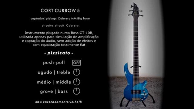 Cort Curbow 5 & Cabrera Pickups [Demo]