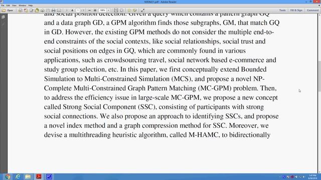MCS GPM Multi Constrained Simulation Based Graph Pattern Matching in Contextual Social Graphs смотреть онлайн