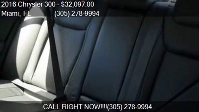 2016 Chrysler 300 Limited 4dr Sedan for sale in Miami, FL 33
