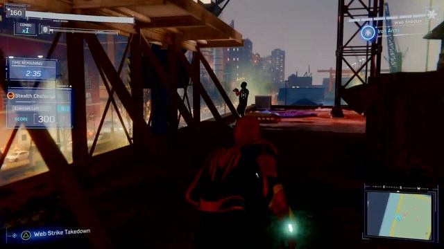 Marvel's Spider-Man (PS4) Taskmaster Stealth Challenge - Hell's Kitchen (left icon) Gold Ultimate смотреть онлайн