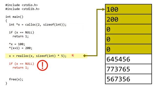 C Programmieren - "Dynamische Speicherverwaltung (malloc, calloc, realloc, free)" смотреть онлайн